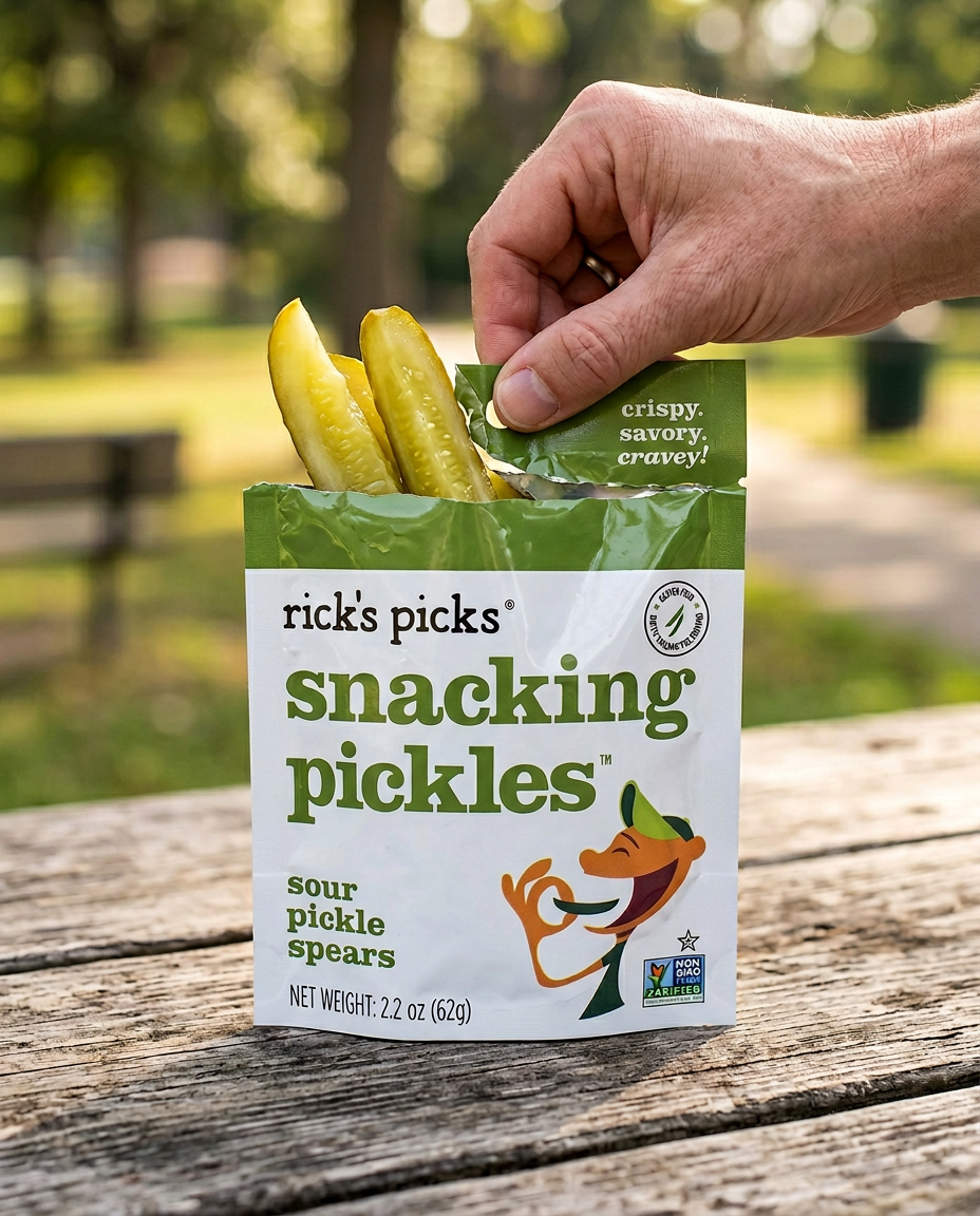 Sour Snacking Pickles - 12 Pack!