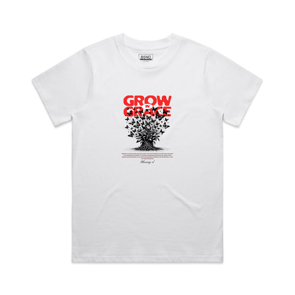 Wo's Classic Tee Grow in Grace