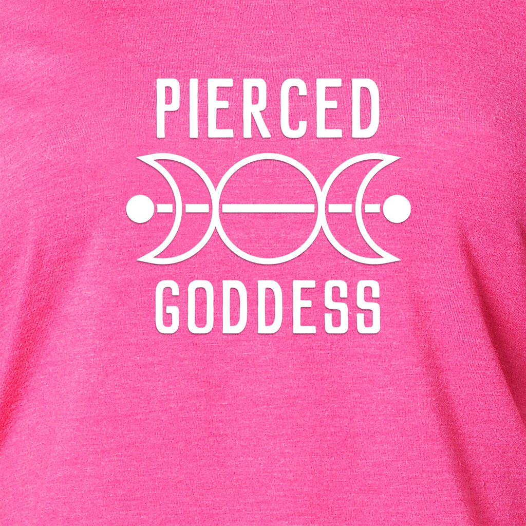 Pierced Goddess Tapered Long Sleeve Hoodie