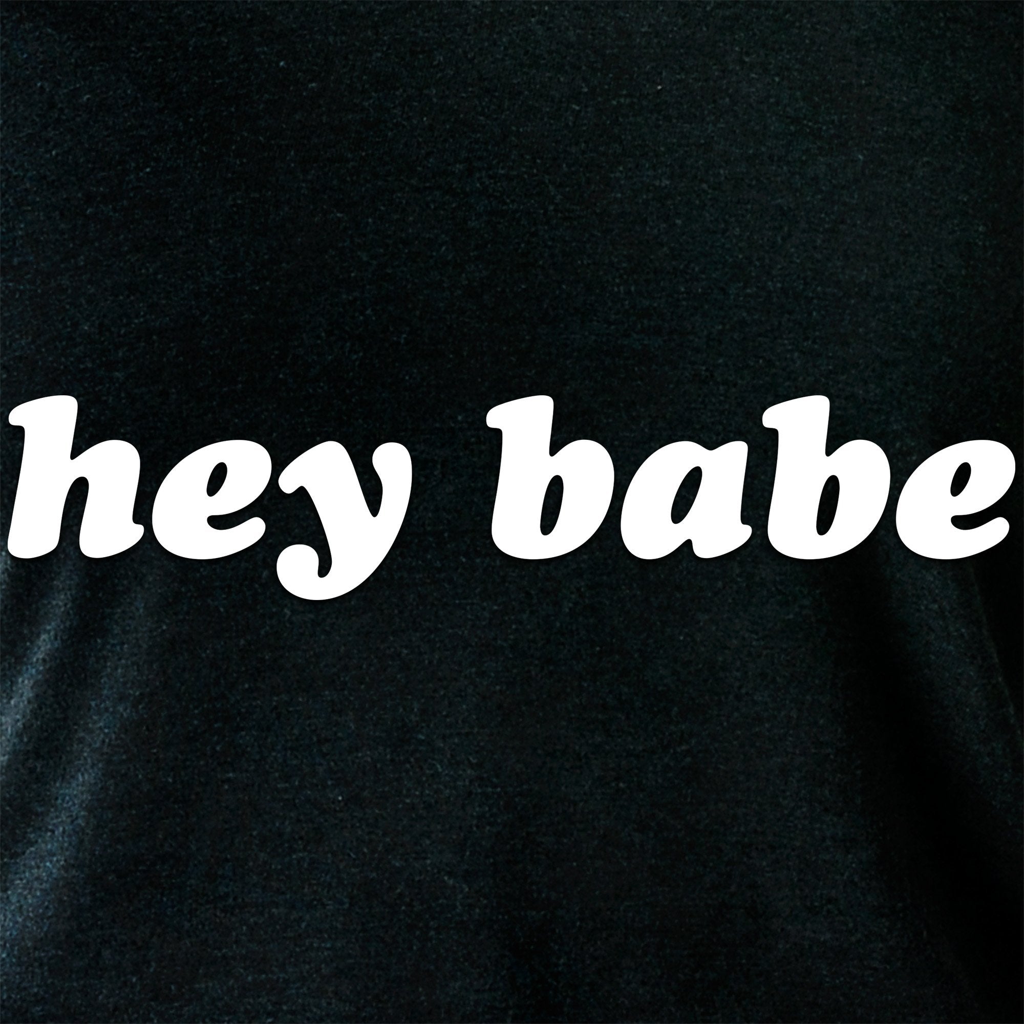 Hey Babe Tapered Long Sleeve Hoodie