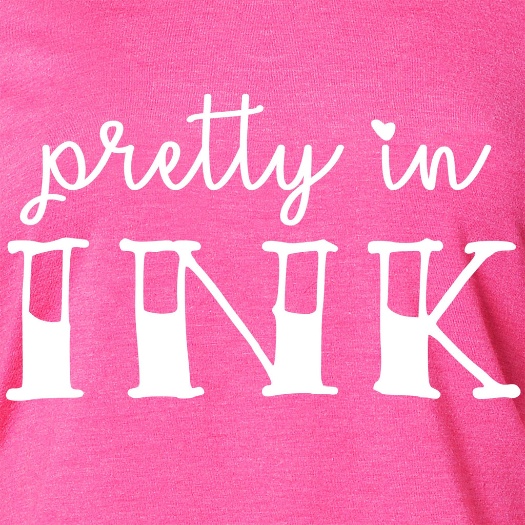 Pretty in Ink Tapered Long Sleeve Hoodie