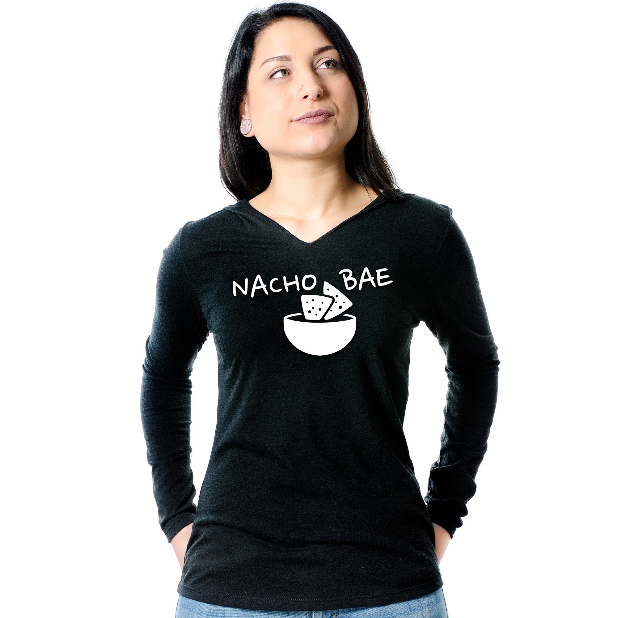 Nacho Bae Tapered Long Sleeve Hoodie