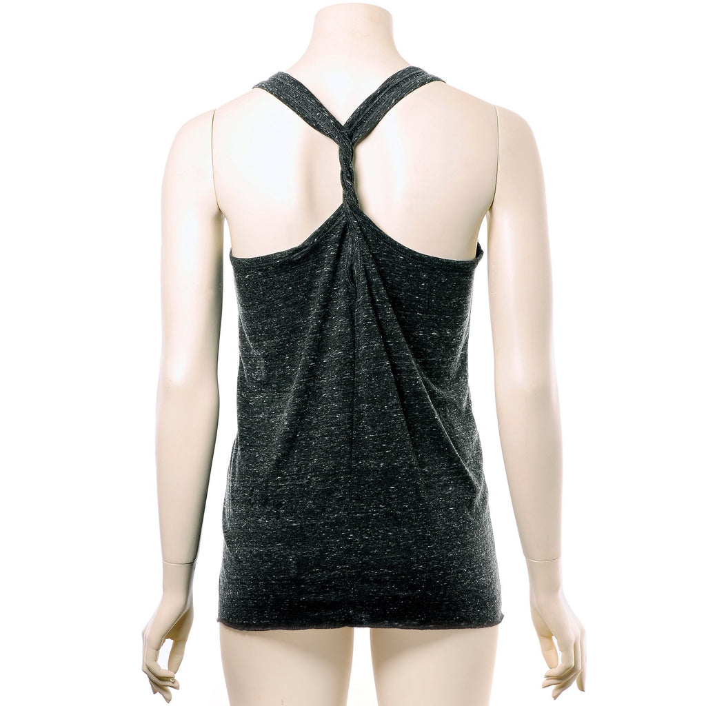 Sorry I'm Late I was Getting Pierced Cosmic Twist Back Tank Top