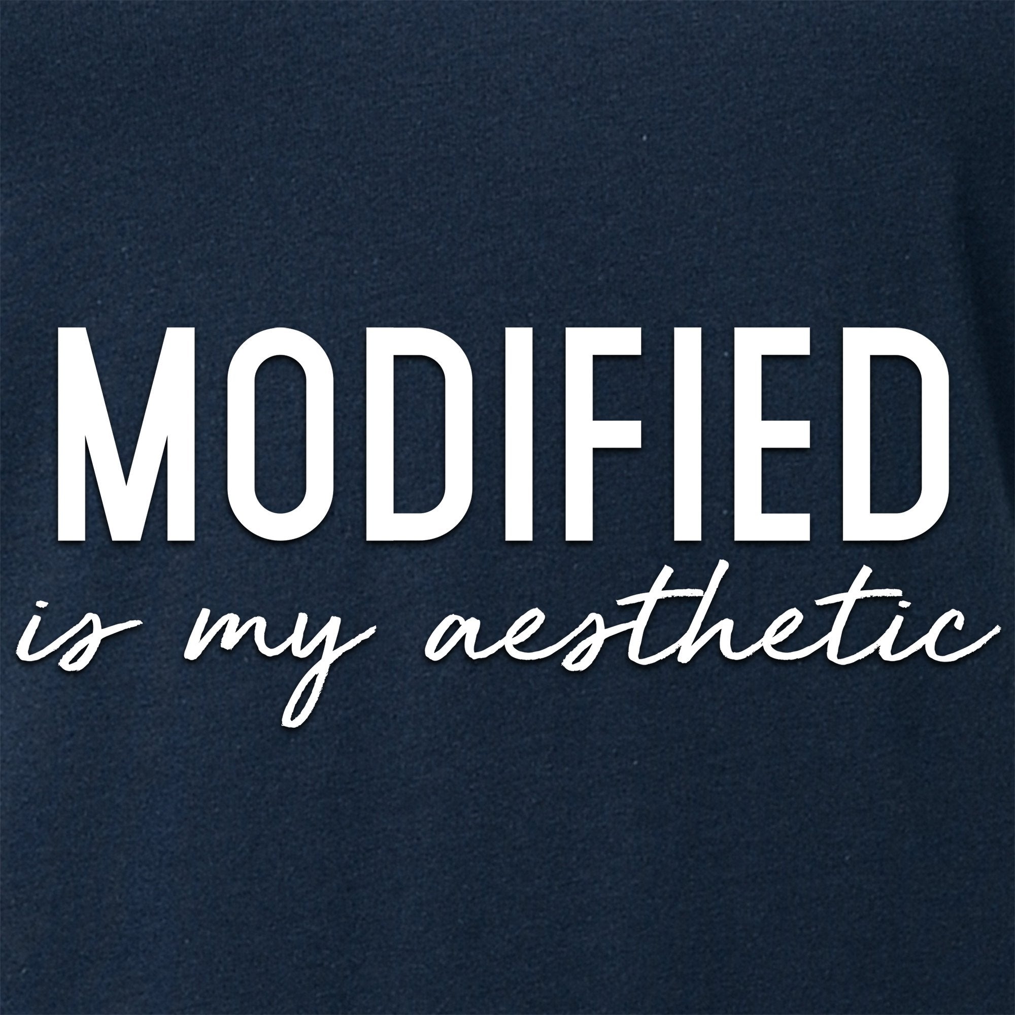 Modified is my Aesthetic V-Neck Tee Shirt