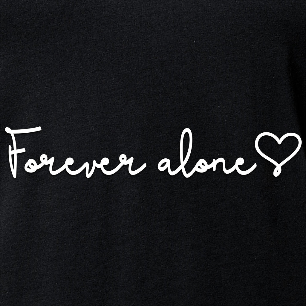 Forever Alone Tapered V-Neck Tee Shirt