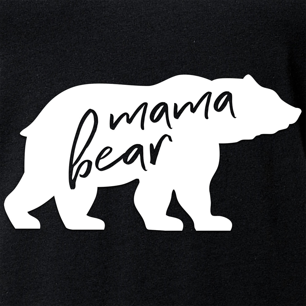 Mama Bear Tapered V-Neck Tee Shirt