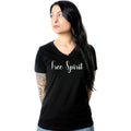 Free Spirit Tapered V-Neck Tee Shirt