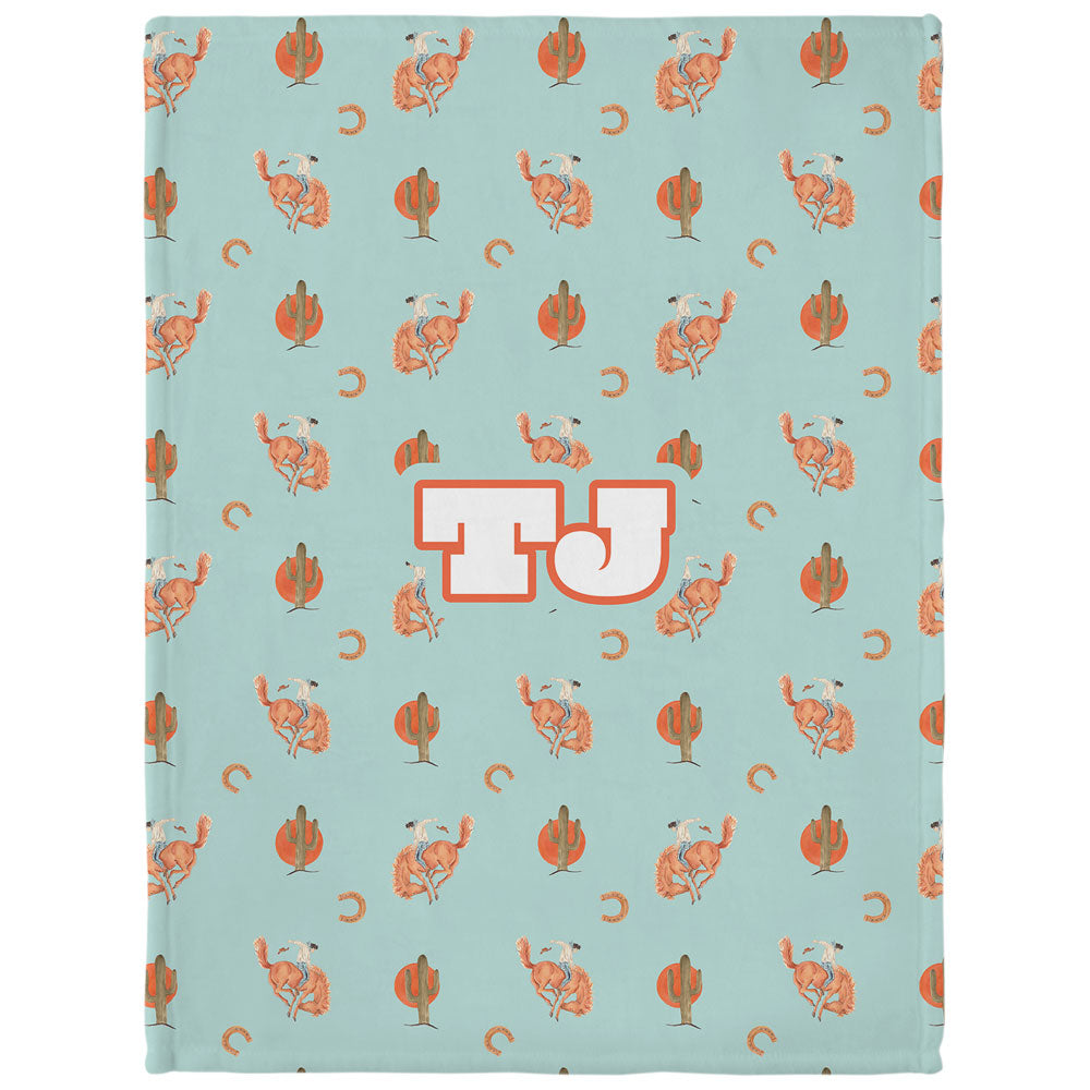 TJ Personalized Minky Blanket