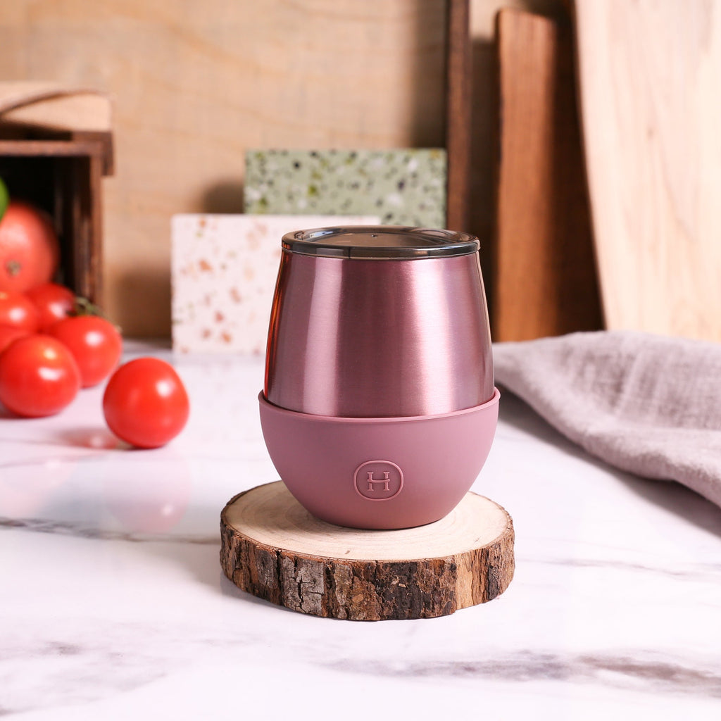 Rose Gold Tumbler-Dusty Rose 8 OZ