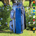 Tri-Fold Platinum Velour Golf Towel: Grommet & Hook - Pack of 3
