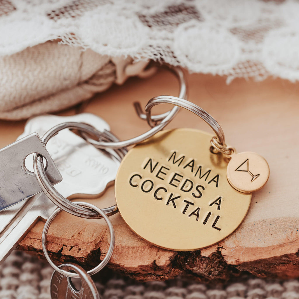 UNFUCKWITHABLE Brass Keychain