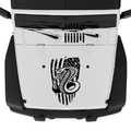 US Flag Cobra Hood Graphic