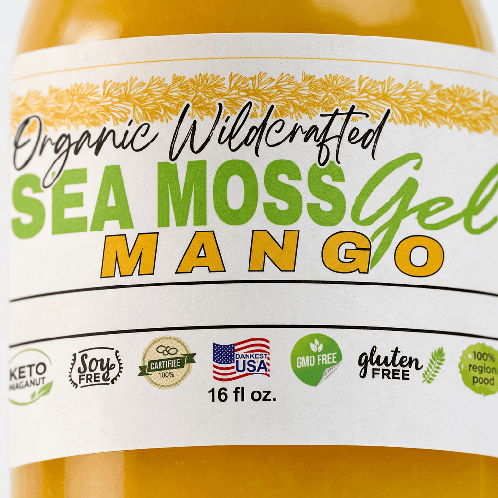 Sea Moss Gel - Mango Flavor 16oz