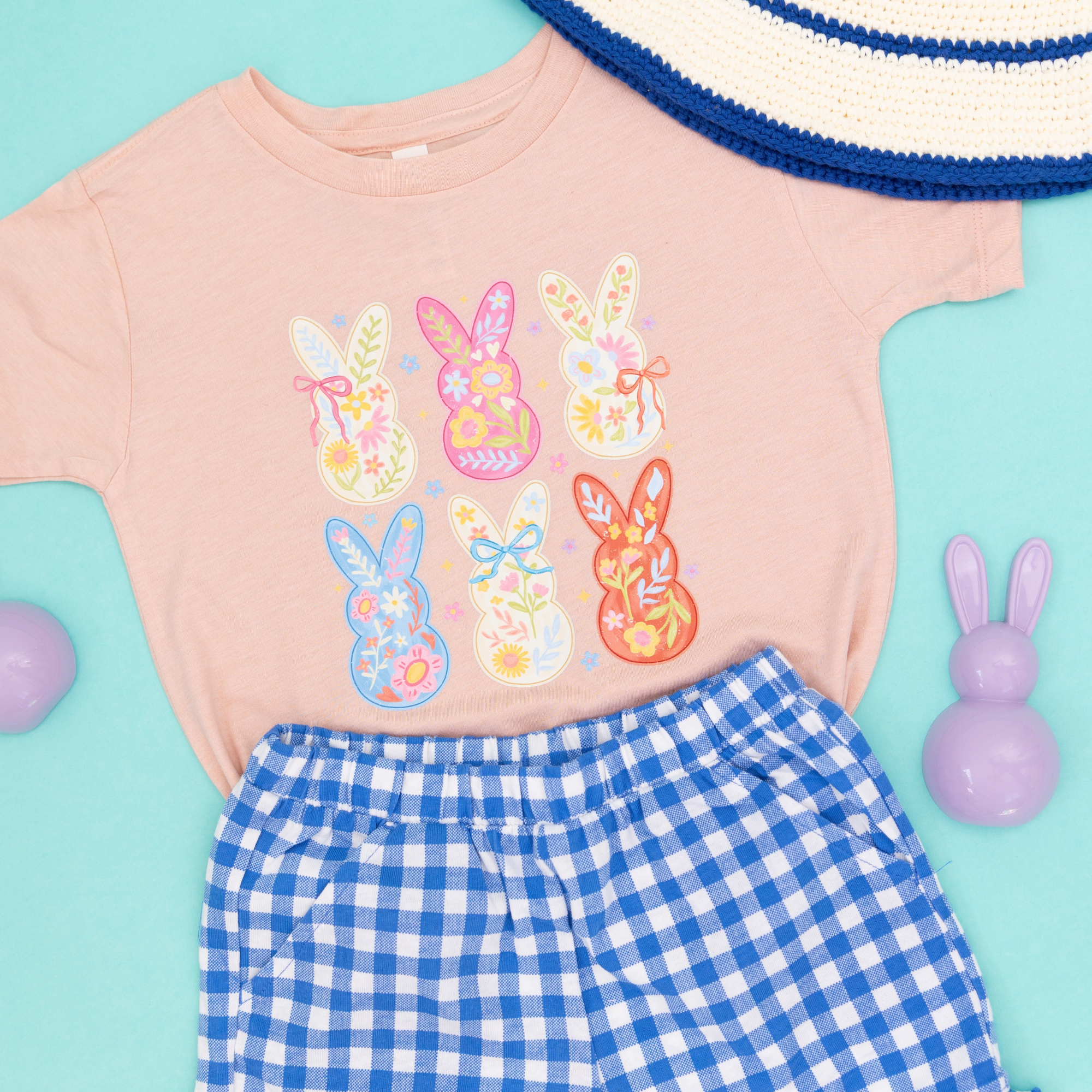 Peep Floral Easter Bunnies