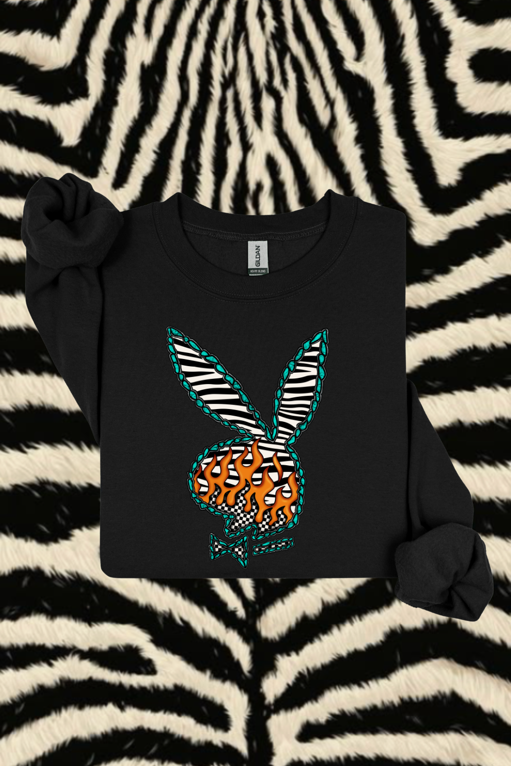 Zebra PB Bunny Sweatshirt