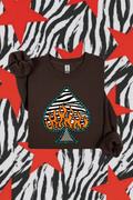 Zebra Spade Sweatshirt