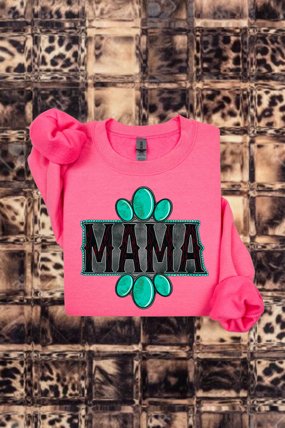 Turquoise Mama Sweatshirt