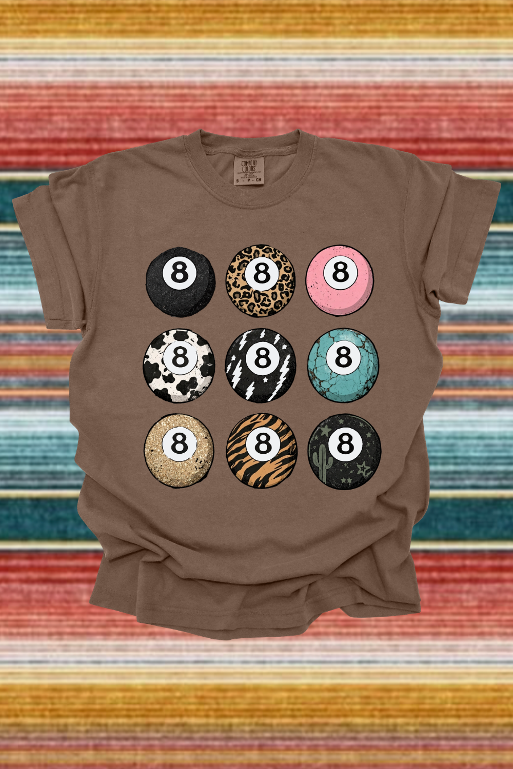 8Ball Collage Graphic Tee