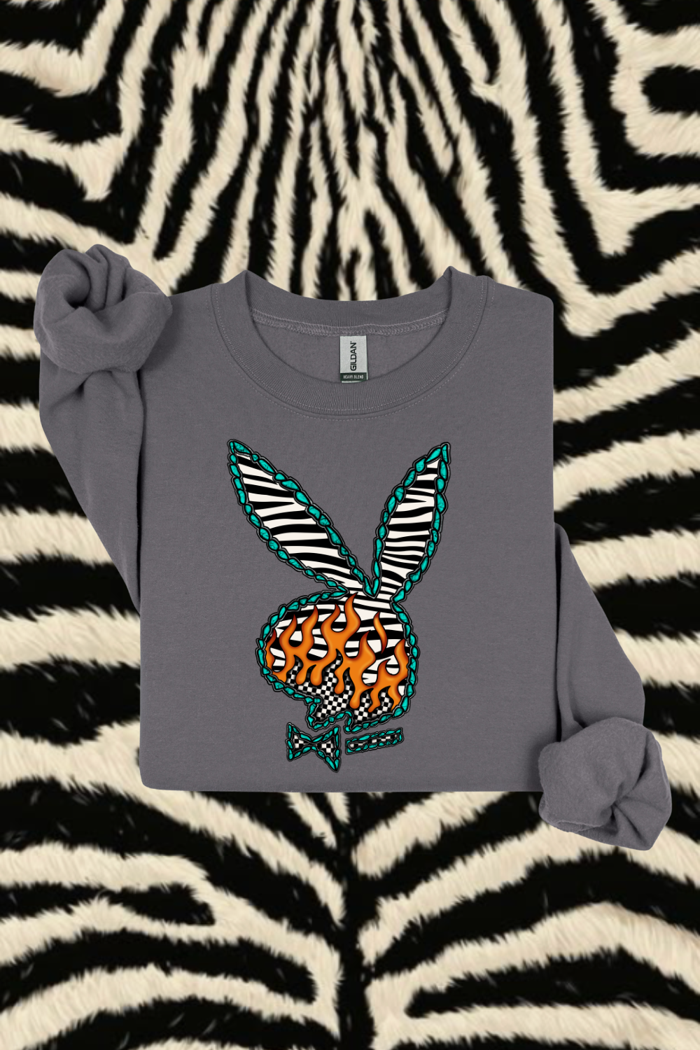 Zebra PB Bunny Sweatshirt