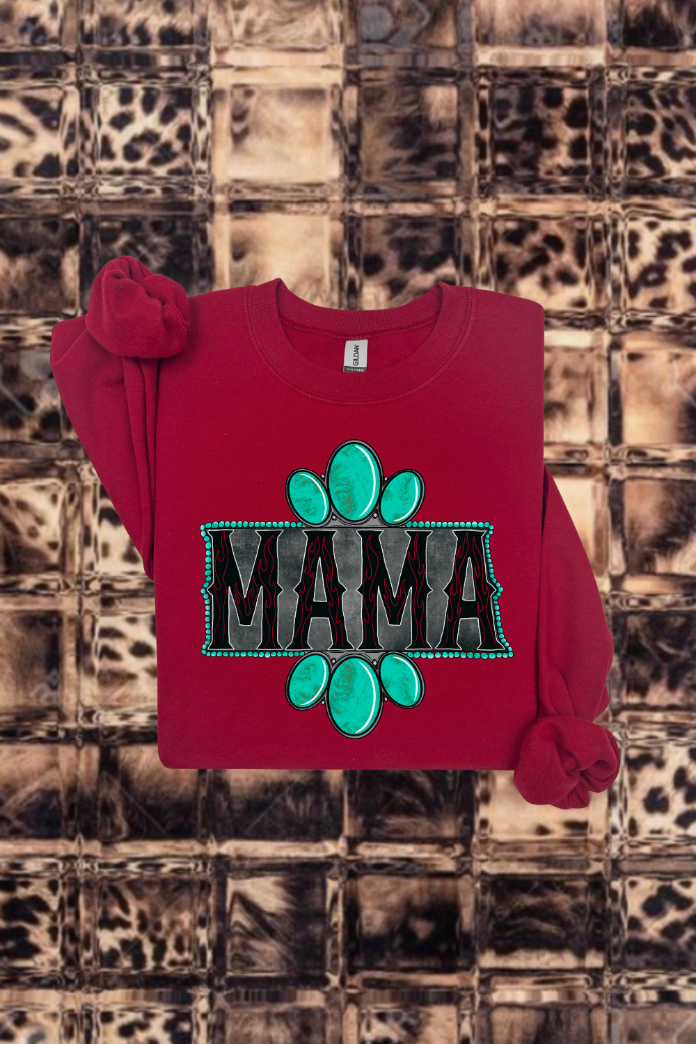Turquoise Mama Sweatshirt