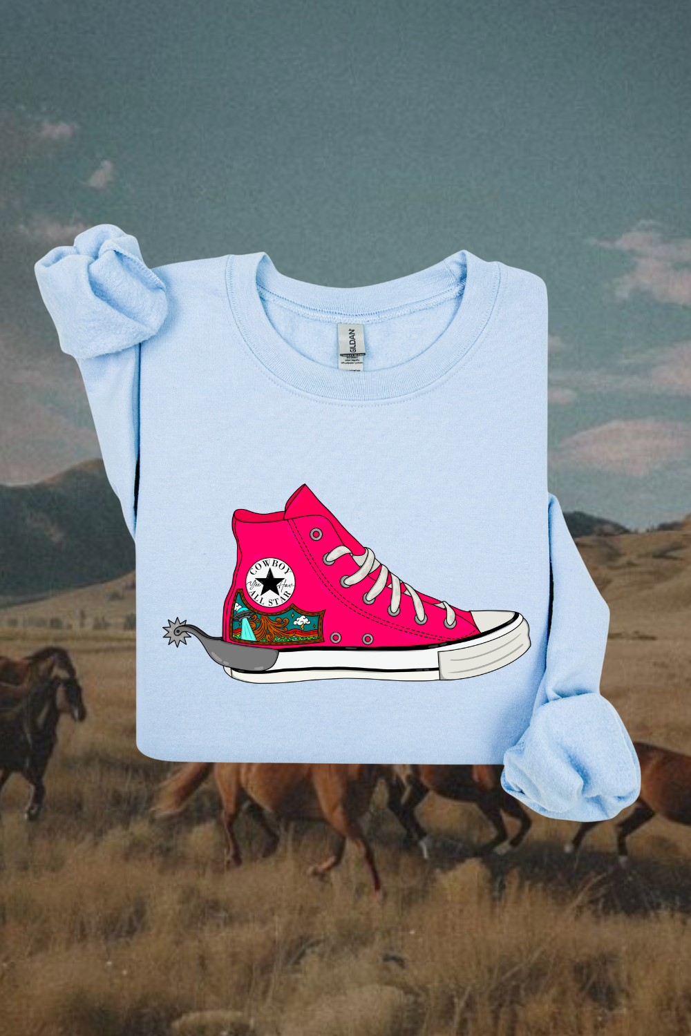 Western Chucks Sweatshirt