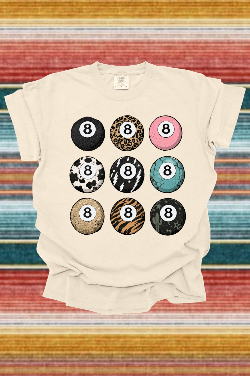 8Ball Collage Graphic Tee