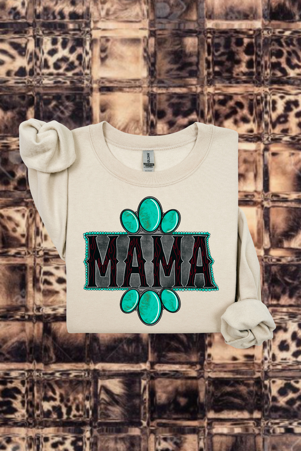 Turquoise Mama Sweatshirt
