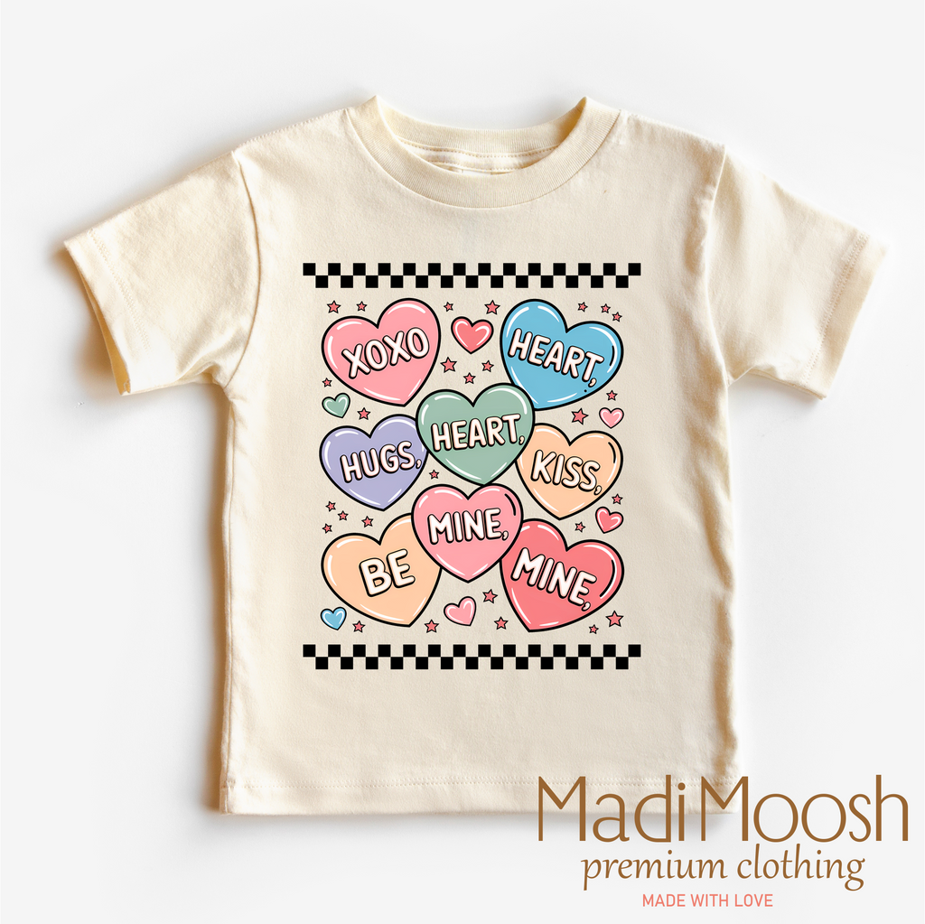 Valentine's Day Candy Hearts Shirt - Valentine's Tee
