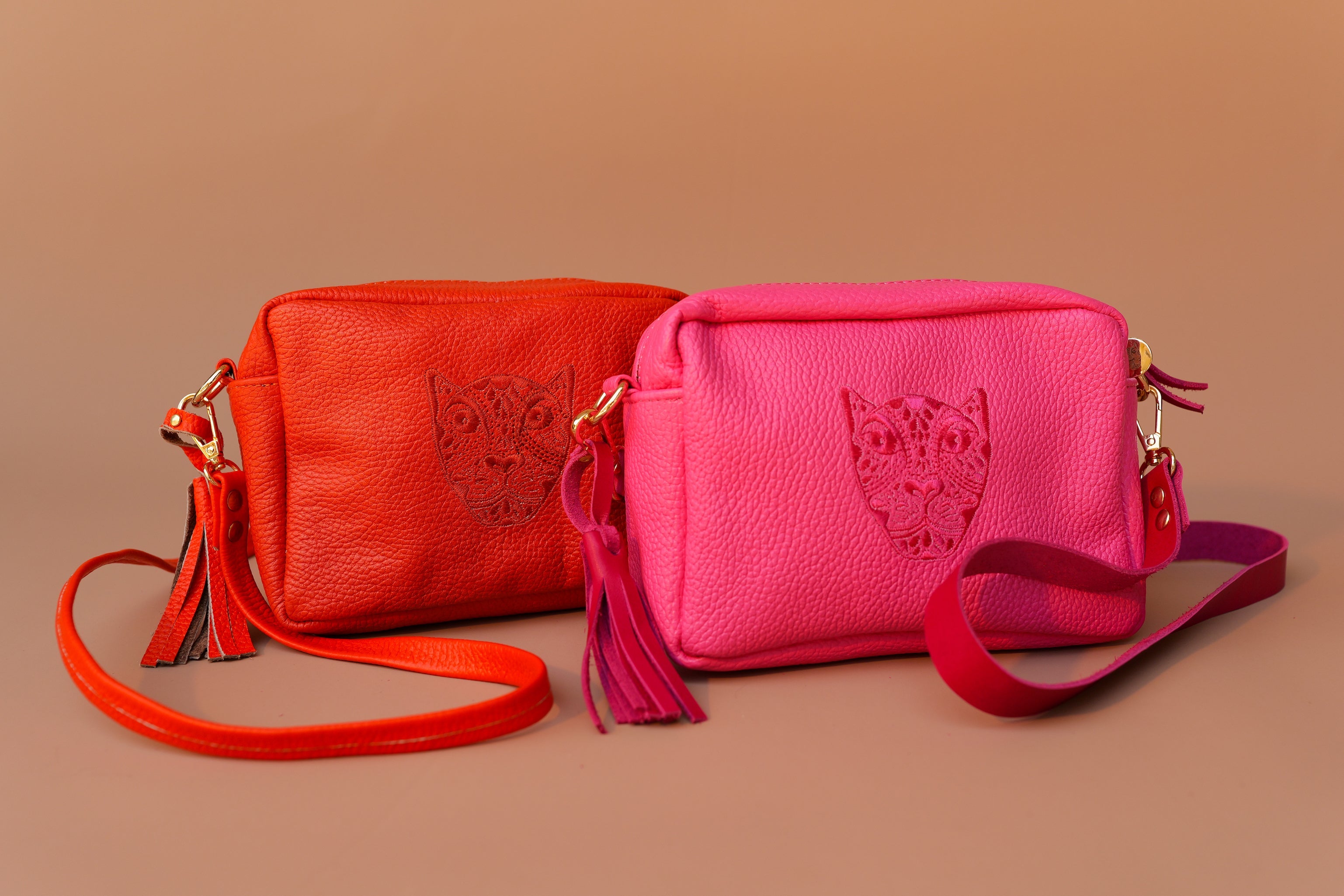 Jaguar Lucia Crossbody Tangerine