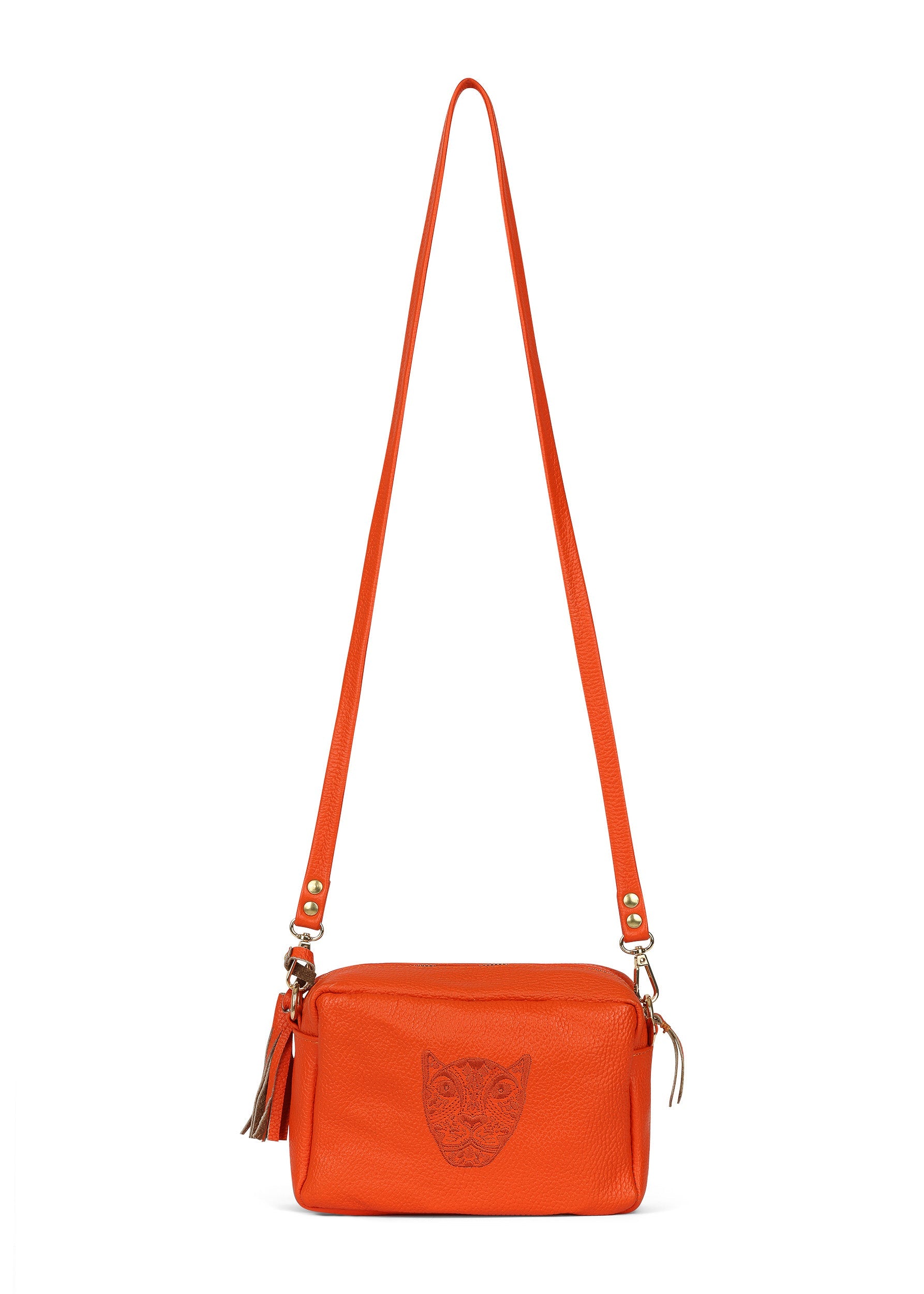 Jaguar Lucia Crossbody Tangerine