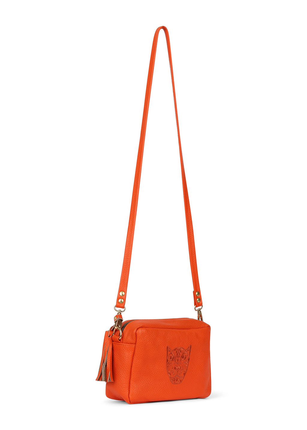Jaguar Lucia Crossbody Tangerine
