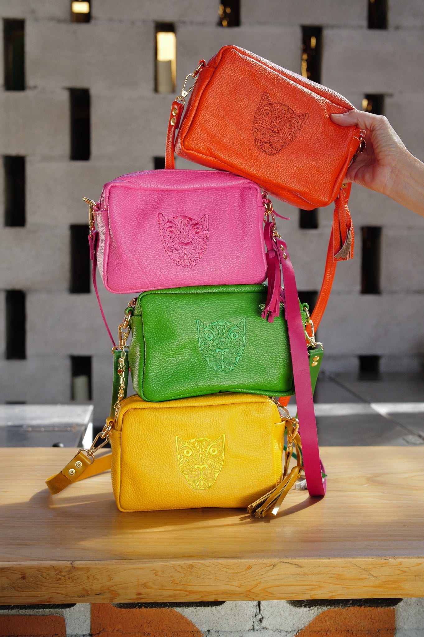 Jaguar Lucia Crossbody Green