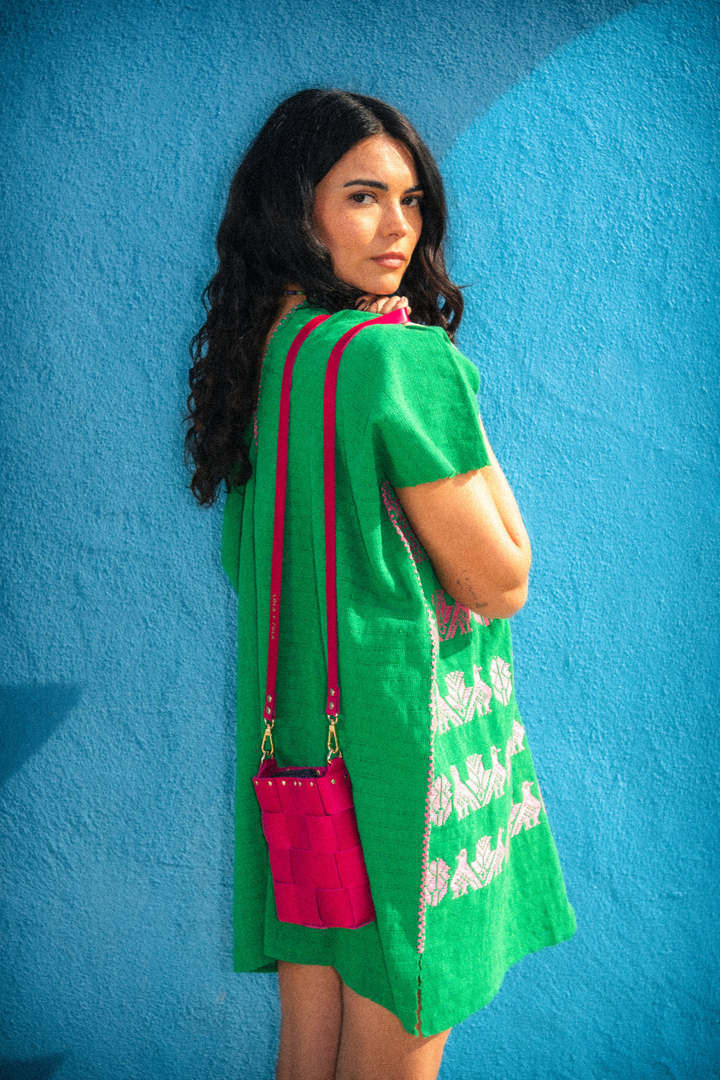 The Mini Tula Hot Pink