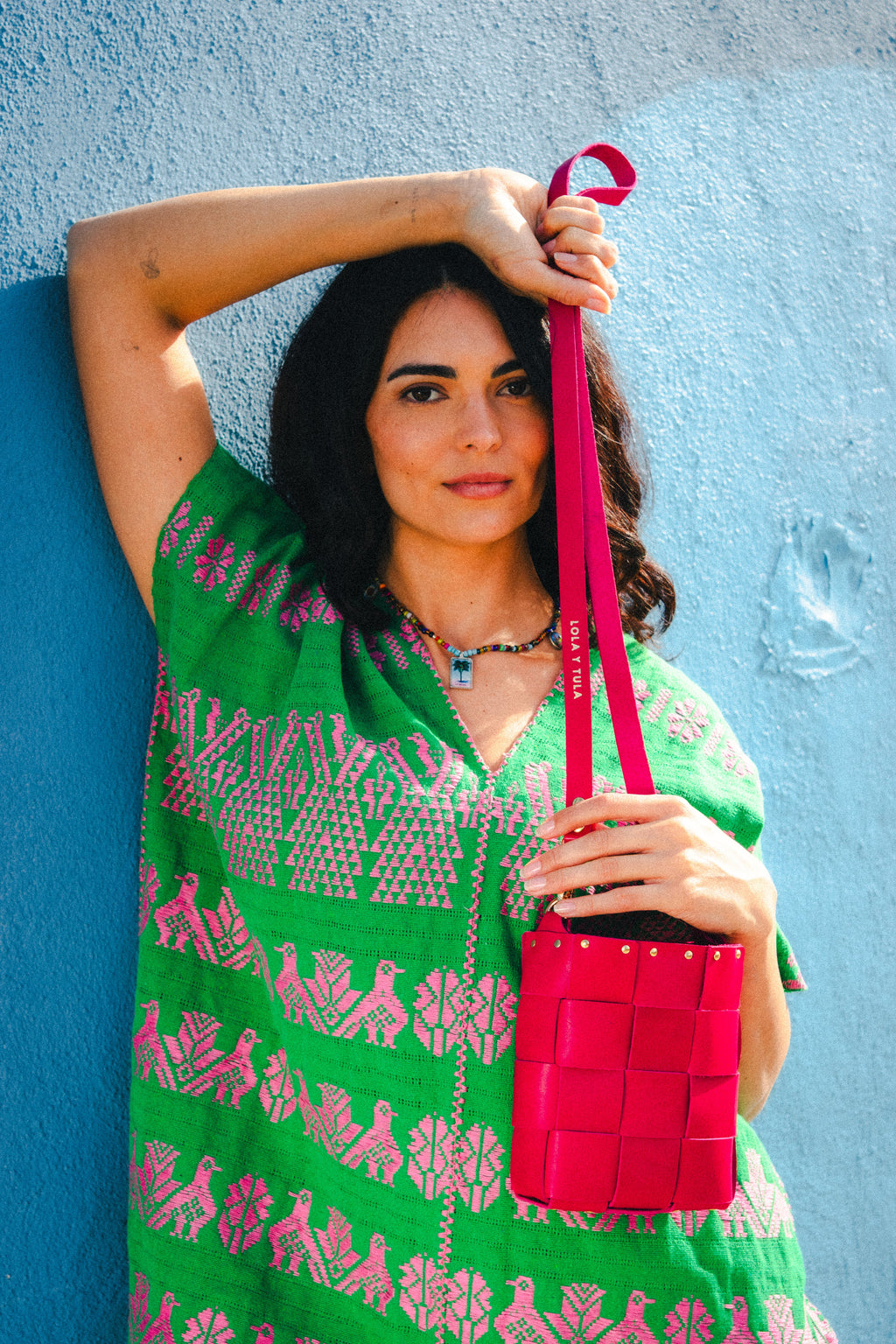 The Mini Tula Hot Pink