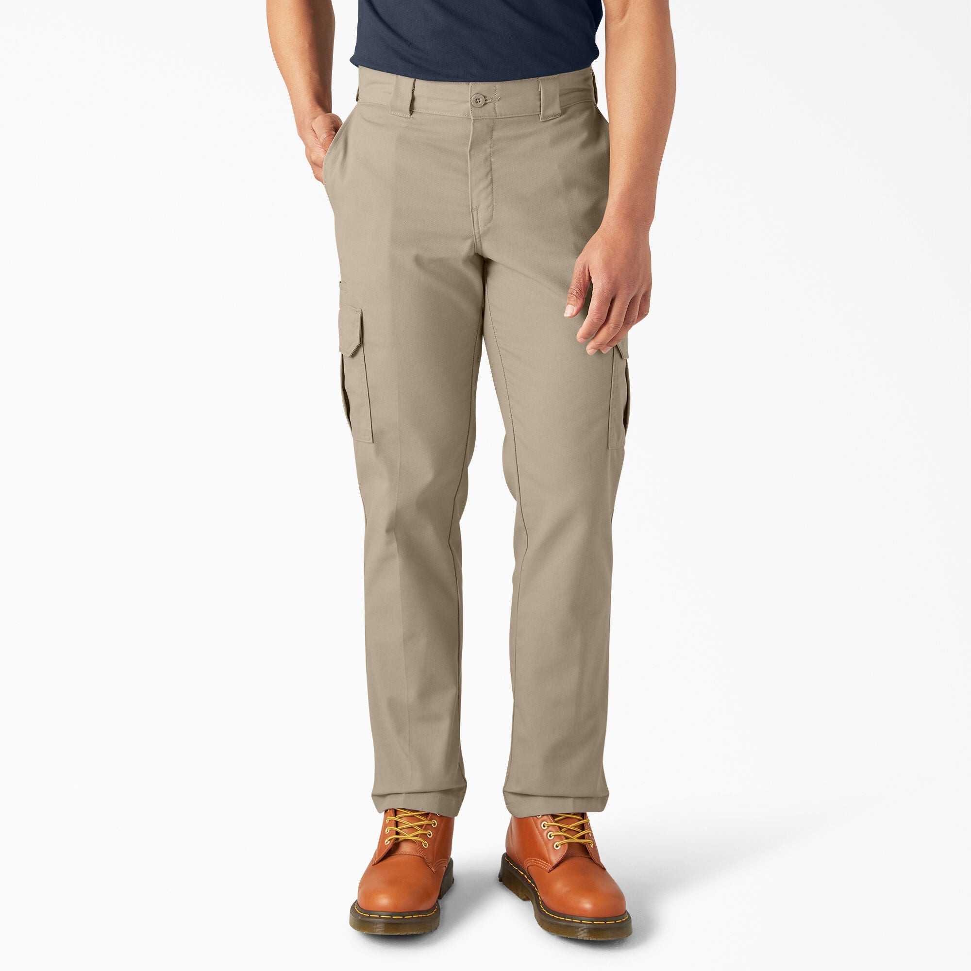 Dickies FLEX Regular Fit Cargo Pants Khaki DWP595