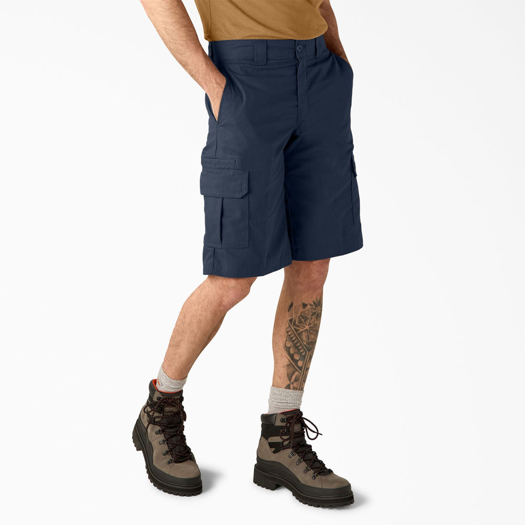 Dickiex FLEX Relaxed Fit Cargo Shorts, 13" A875N