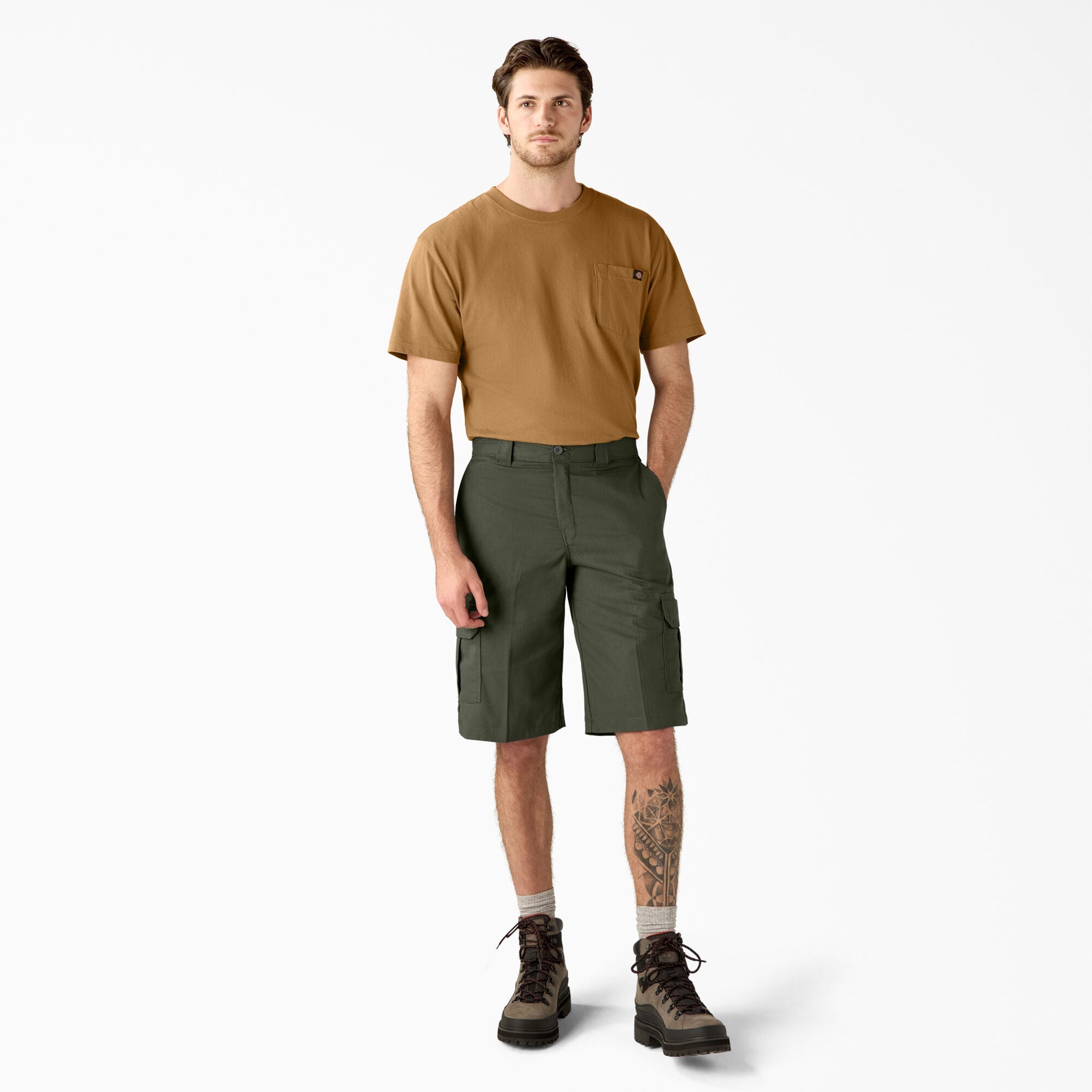 Dickiex FLEX Relaxed Fit Cargo Shorts, 13" A875N