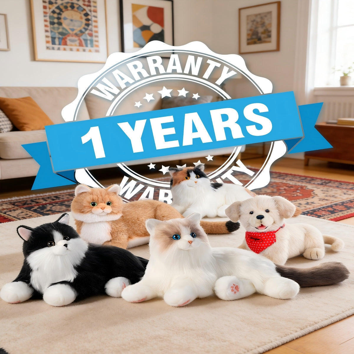 Percy Pro Mate Cat - Interactive Lifelike Companion