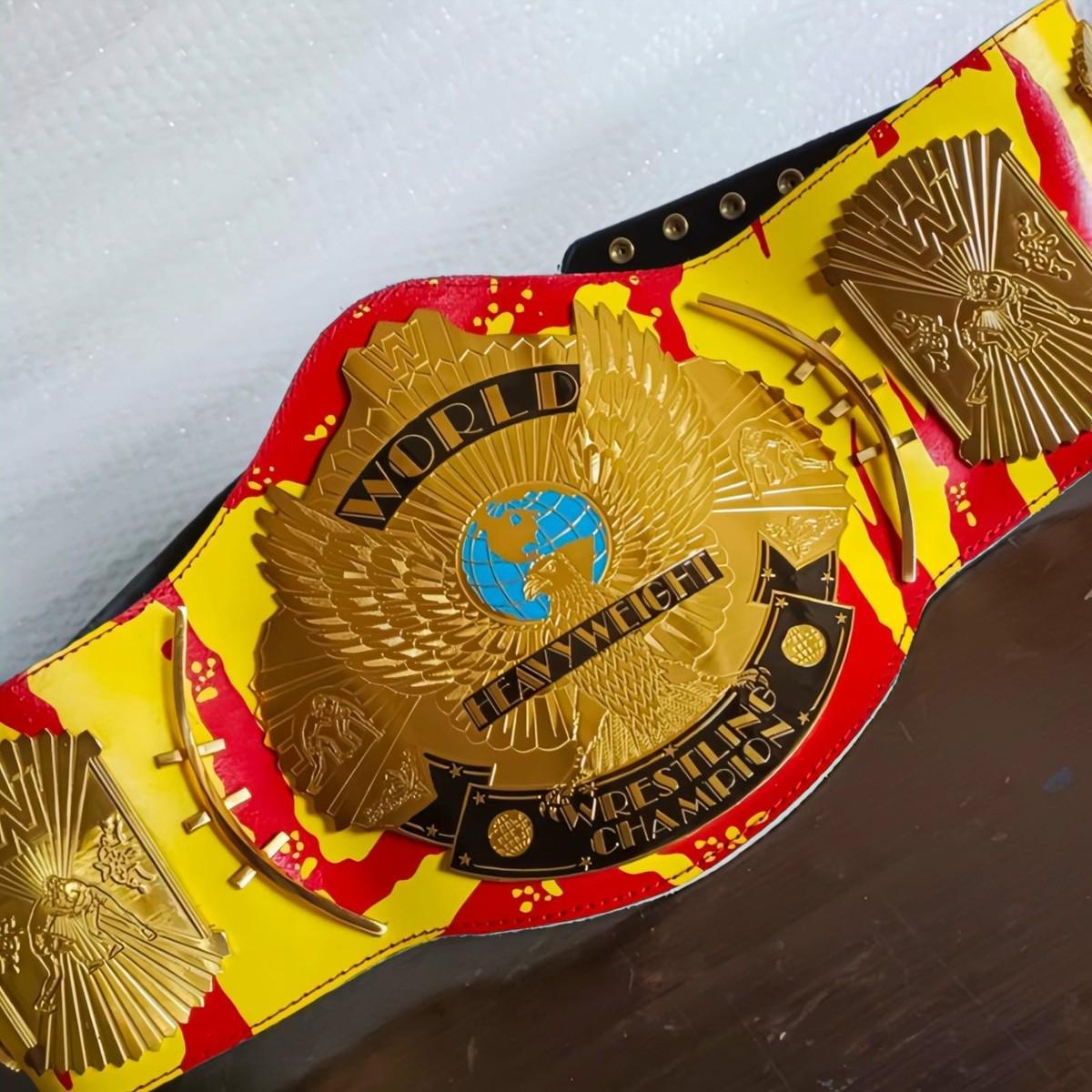 Hulk Hogan Signature Series Championship Replica Title Belt