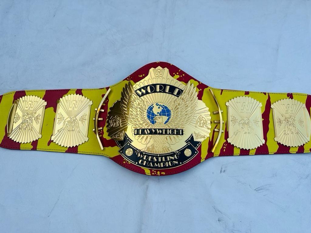 Hulk Hogan Signature Series Championship Replica Title Belt