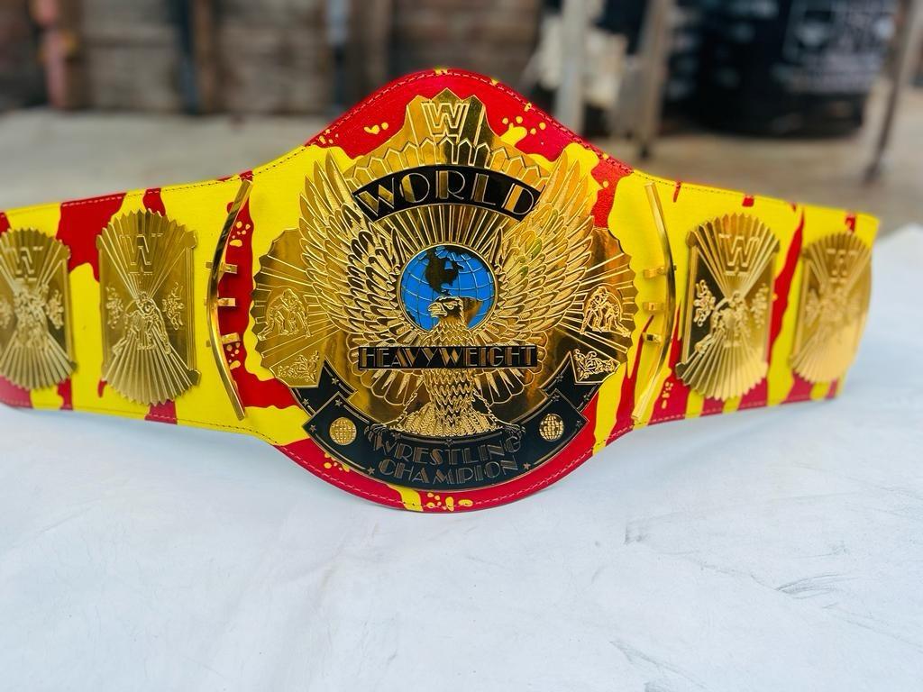 Hulk Hogan Signature Series Championship Replica Title Belt