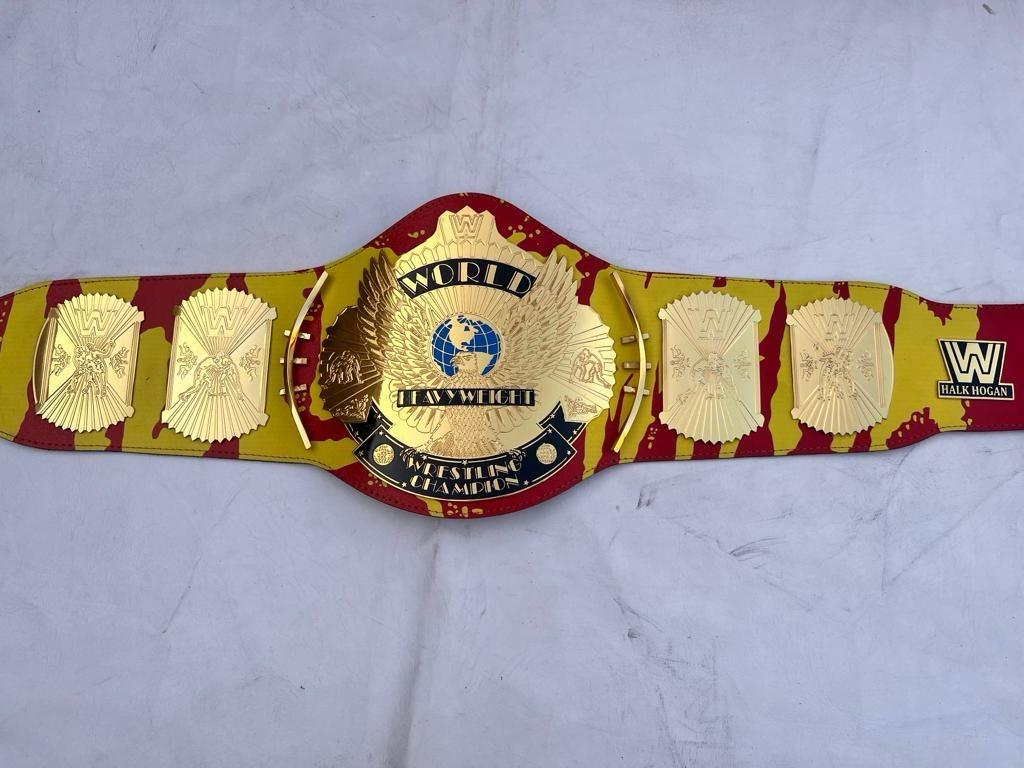 Hulk Hogan Signature Series Championship Replica Title Belt
