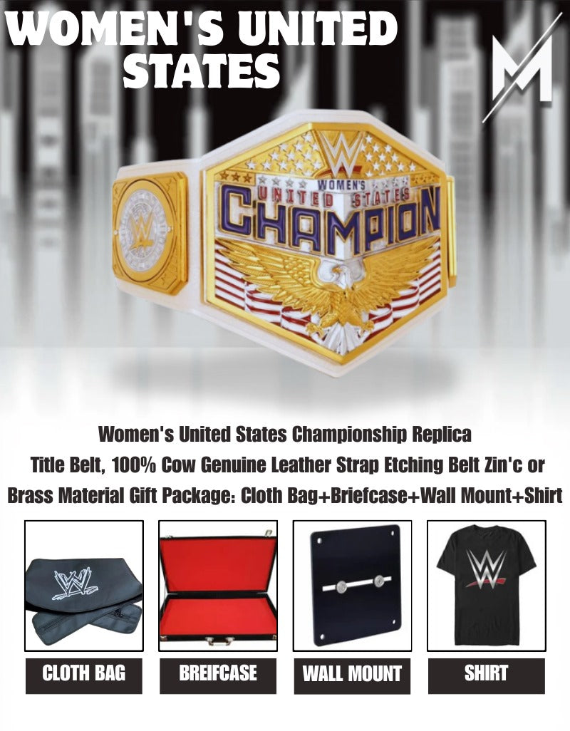 Women's United States Championship Replica Title Belt