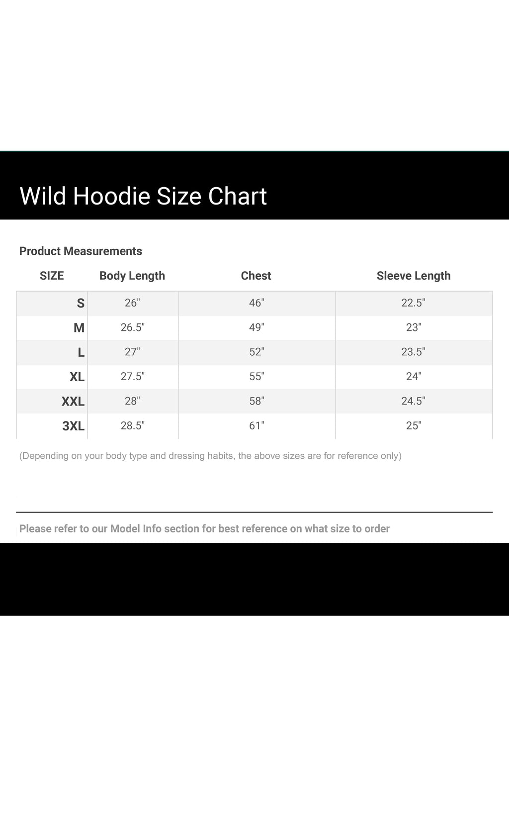 Wild Hoodie - Black