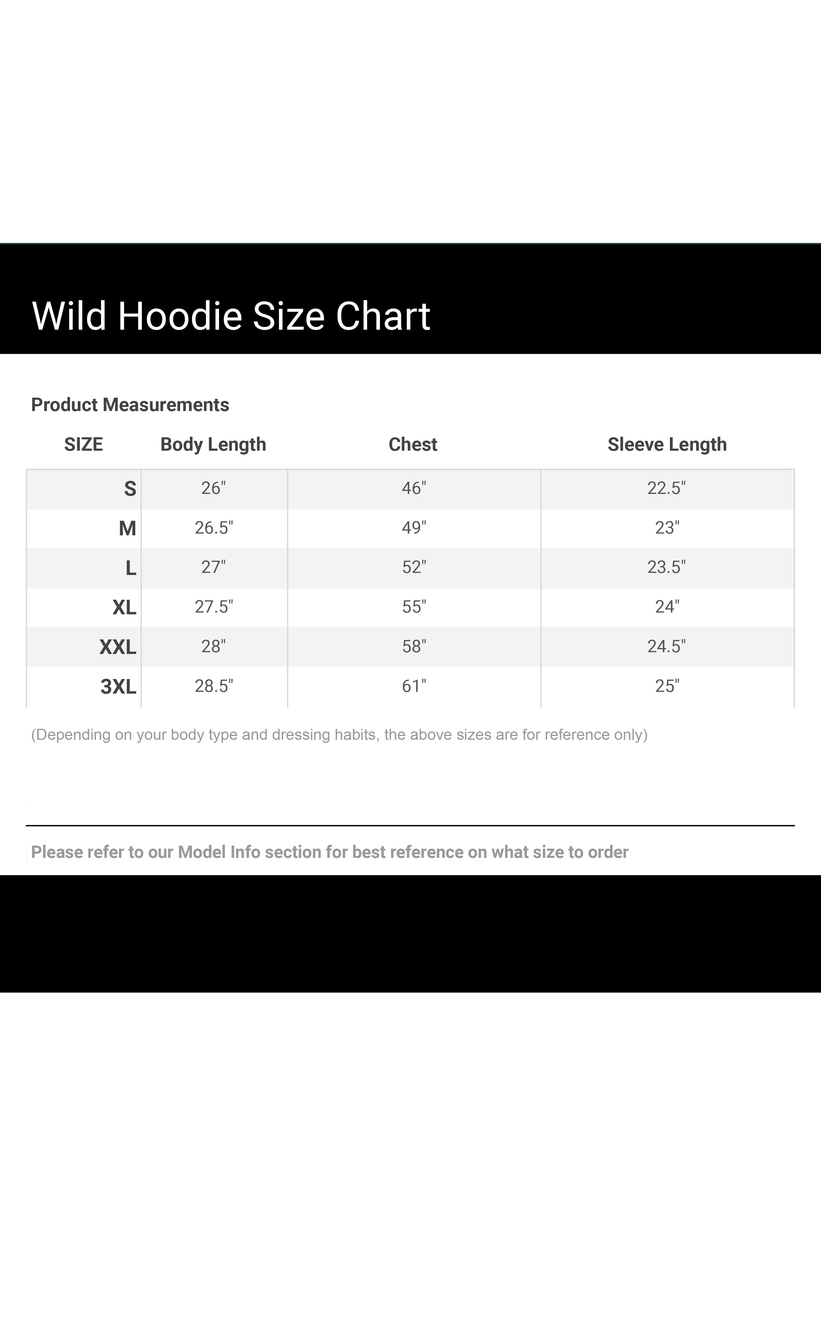 Wild Hoodie - Black
