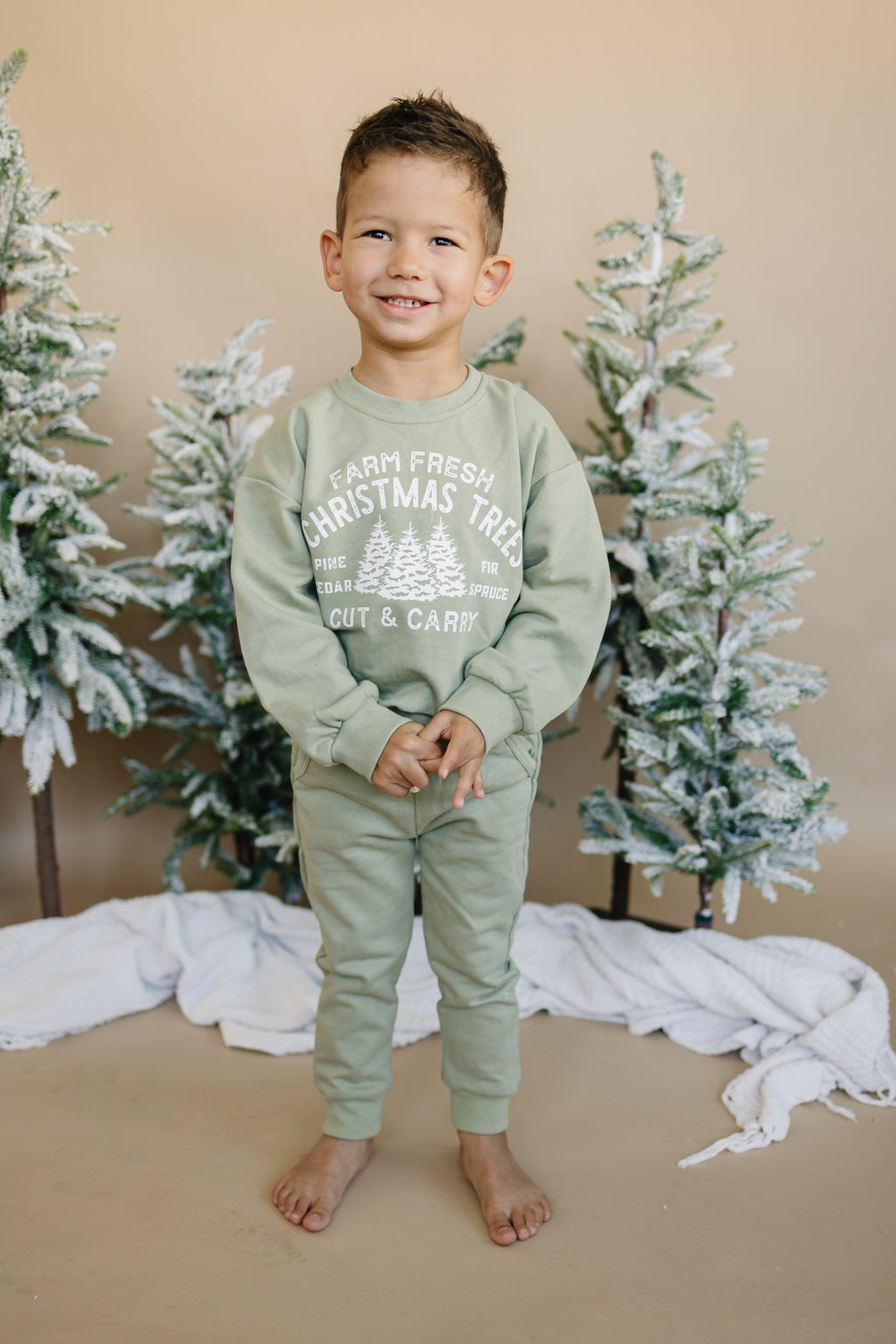 Cotton French Terry Jogger Pants