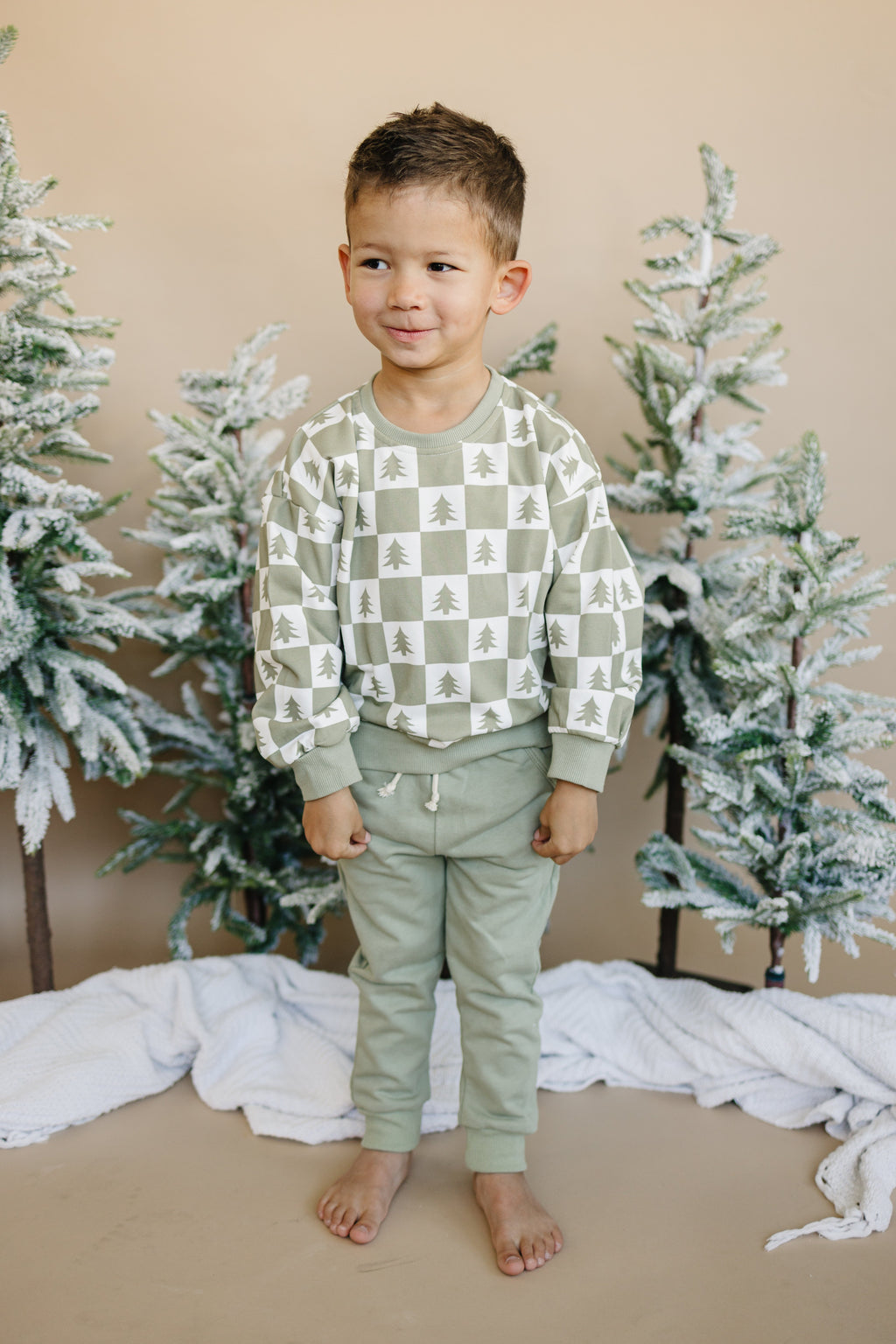 Cotton French Terry Jogger Pants