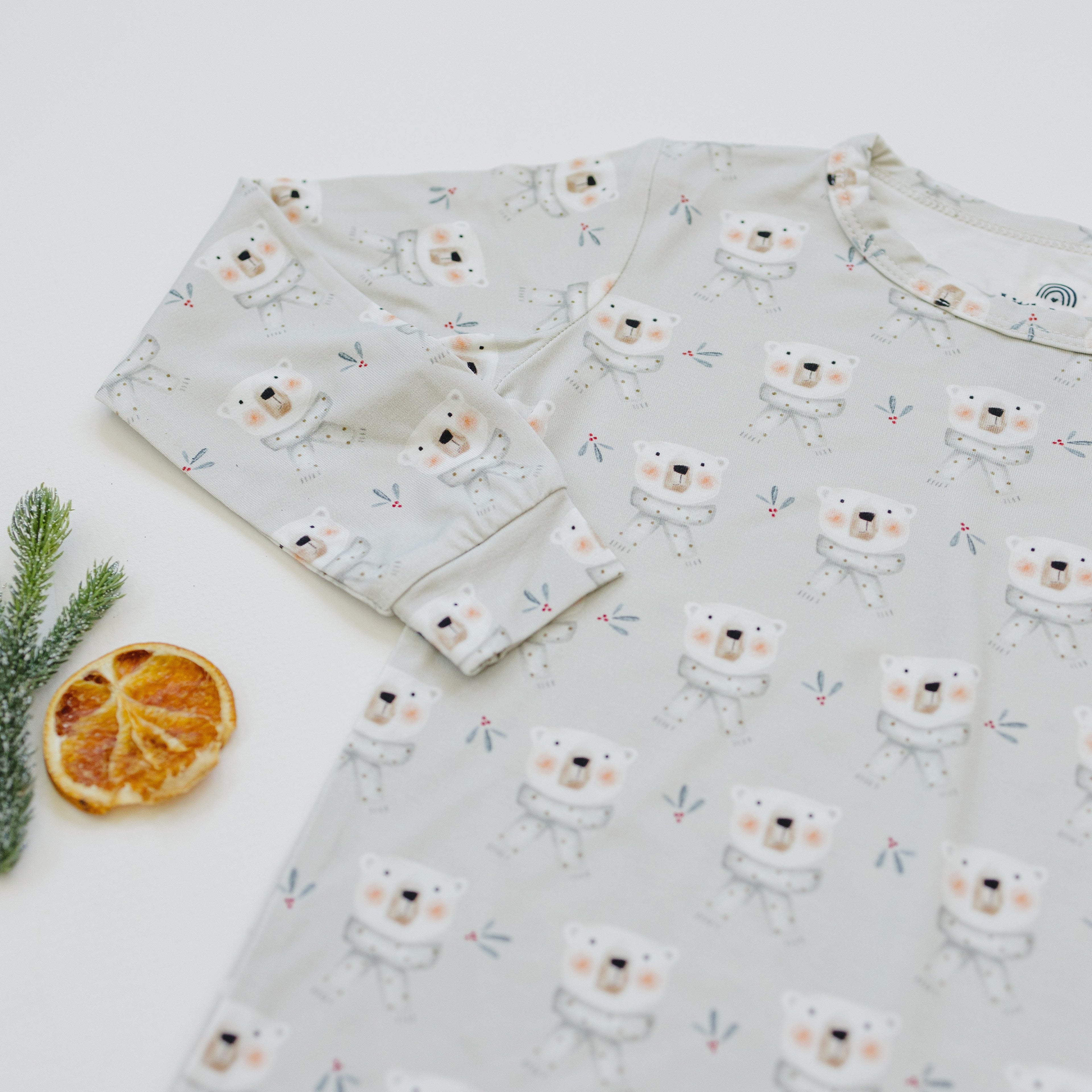 Polar Bear 2pc Bamboo Pajamas