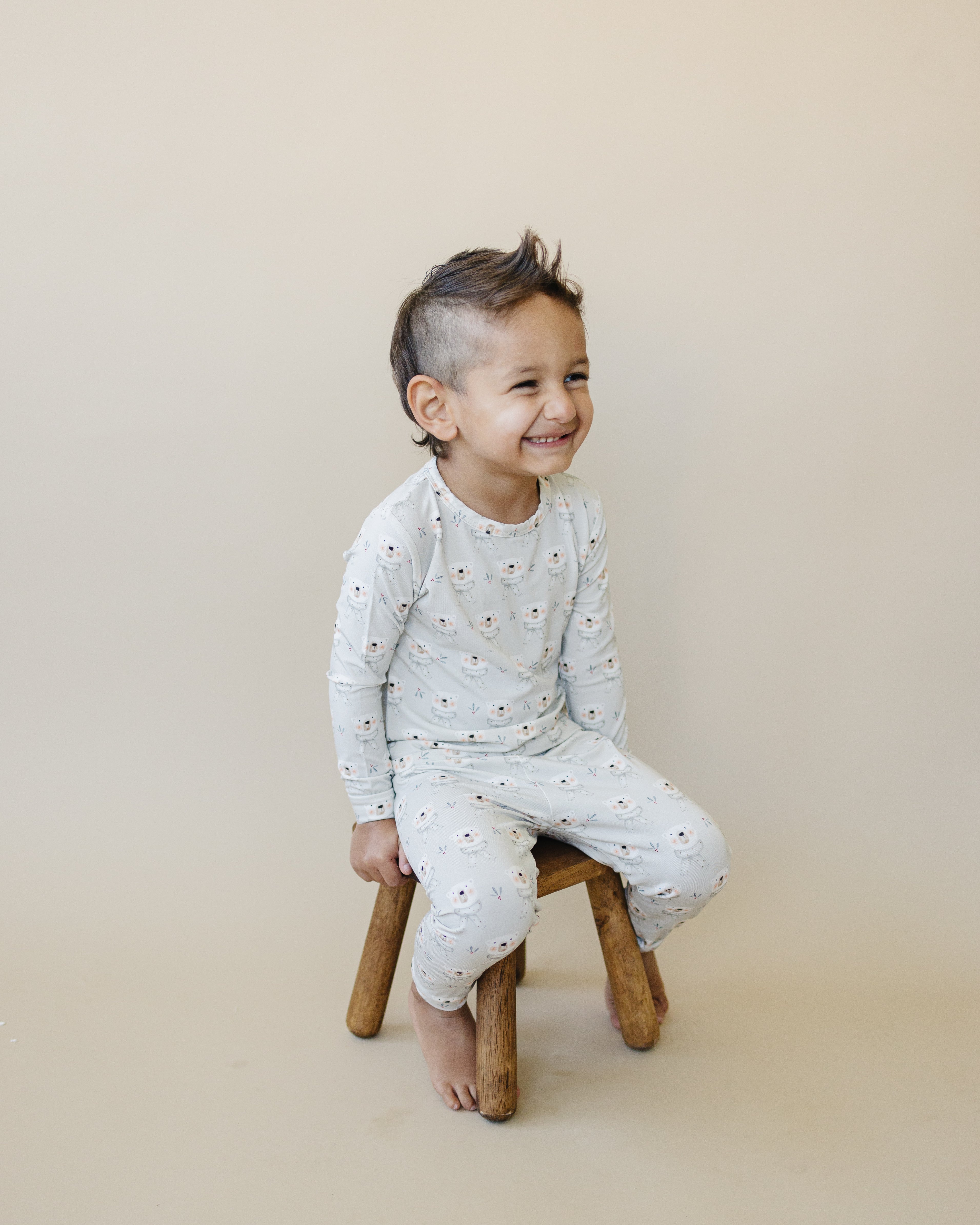 Polar Bear 2pc Bamboo Pajamas