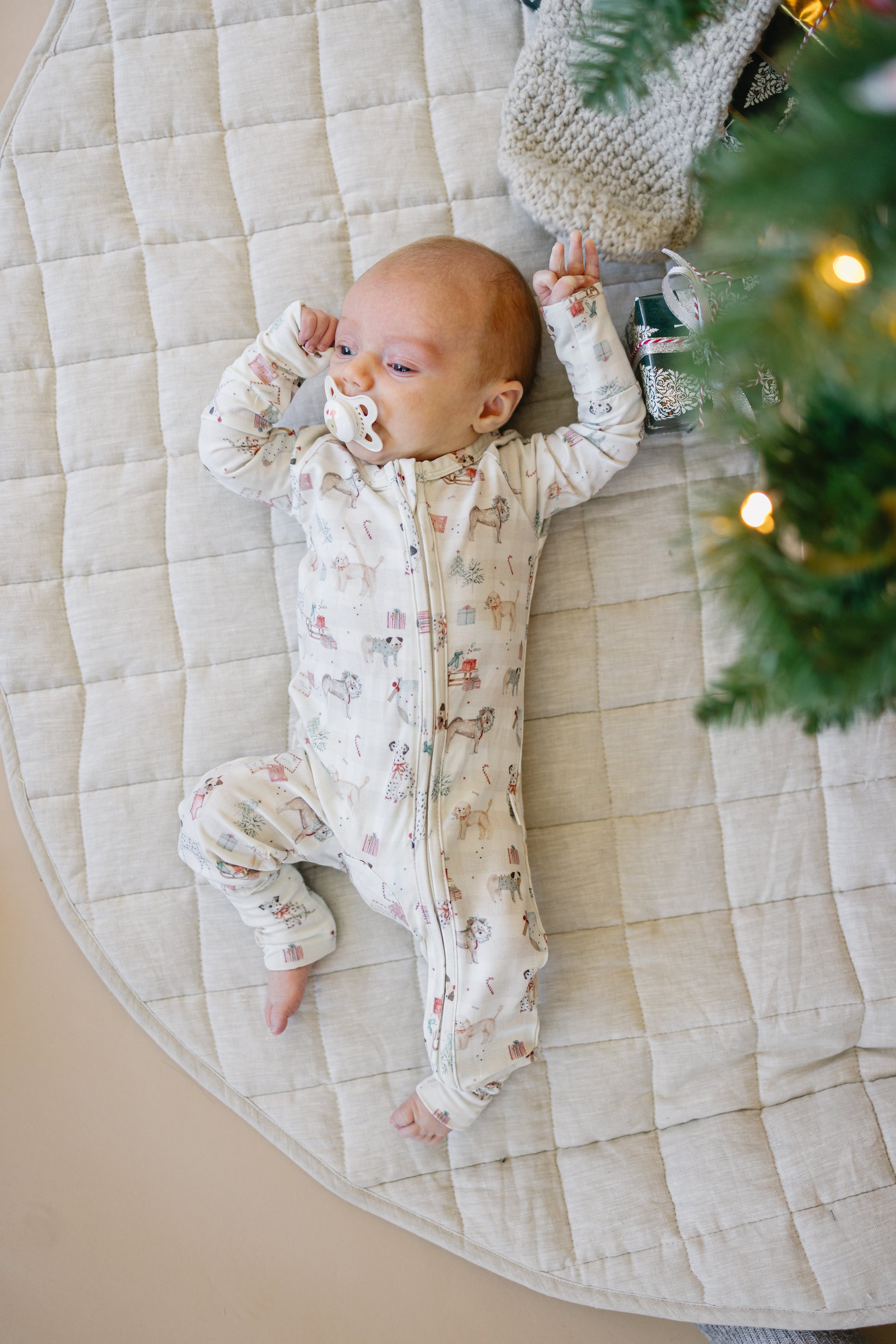 Santa Paws Bamboo Zippy Pajamas